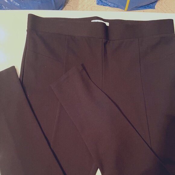 Chaus Black Pull-On Pants – Straight Leg, Size Large, Worn Once - Picture 2 of 6